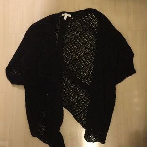 Black Mesh Cardigan Delia’s
